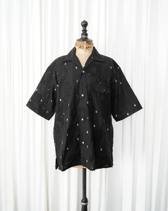 saby ITALIAN COLLAR SHIRTS-Needle Work by Ogawa Tomoko-Indian FAB-