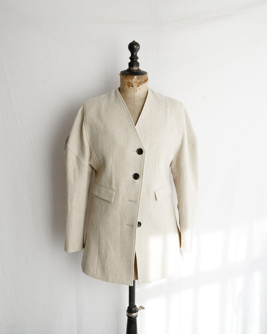 AKIRANAKA Helena cotton linen jacket