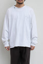 EMBROIDERY DYED LS T-SHIRT