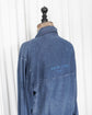 1992SS STONE ISLAND  MARINA Denim Reflective Spellout Blouson Design by Massimo Osti
