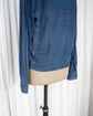 1992SS STONE ISLAND  MARINA Denim Reflective Spellout Blouson Design by Massimo Osti