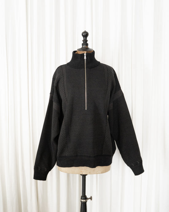 YASHIKI Karita Half Zip Knit