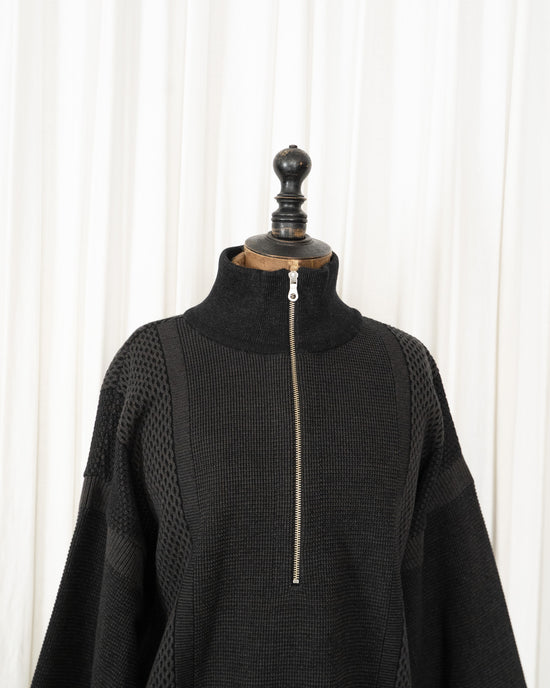 YASHIKI Karita Half Zip Knit