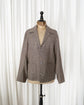 DRIES VAN NOTEN × LOVAT Scottish Wool Checked Tailored Jacket