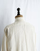 HERMES Made in France Serie button Yellow stripe shirt