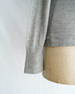 HERMES Made in ITARY Cashmere mock neck knit with serie button