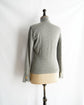 HERMES Made in ITARY Cashmere mock neck knit with serie button