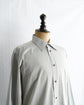 HERMES Made in France Serie button H embroidery shirt