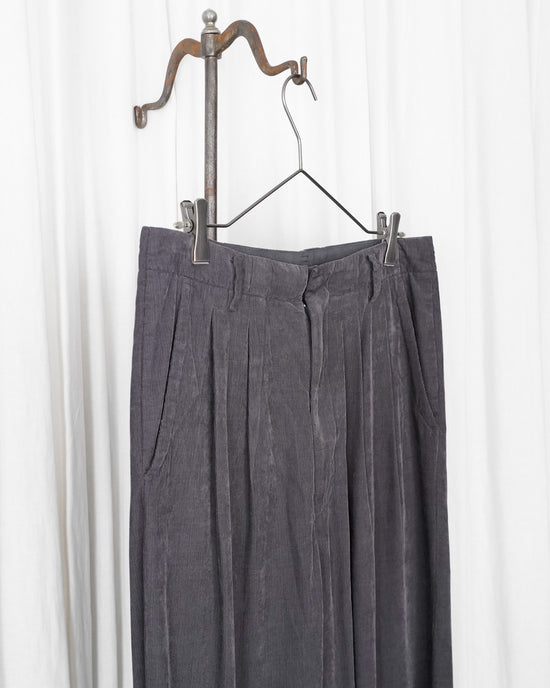 Saby TUCK EASY PANTS - 21W Corduroy Sun Fade Processing -