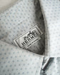 HERMES Made in France Serie button H embroidery shirt