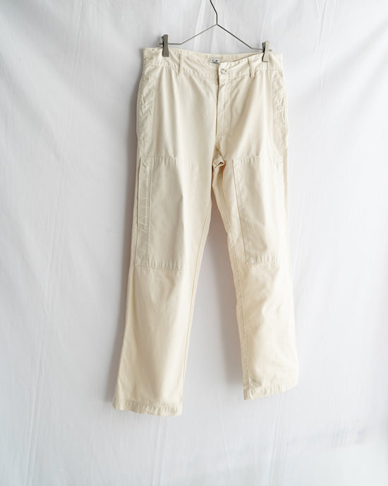 2007ss C.P.COMPANY Made in RUmania Double Knee cotton pants