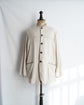 TYROLEAN JACKET -Rayon Linen Stripe Fab-