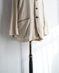 TYROLEAN JACKET -Rayon Linen Stripe Fab-