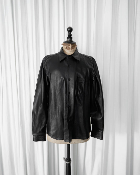 agnes b. Lamb Leather jacket