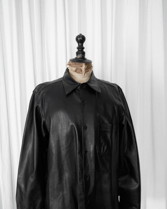 agnes b. Lamb Leather jacket