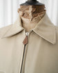HERMES Lamb Leather zip blouson