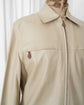 HERMES Lamb Leather zip blouson