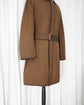 HERMES Belted Long Coat
