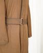 HERMES Belted Long Coat