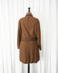 HERMES Belted Long Coat