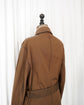 HERMES Belted Long Coat