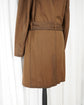 HERMES Belted Long Coat