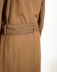 HERMES Belted Long Coat