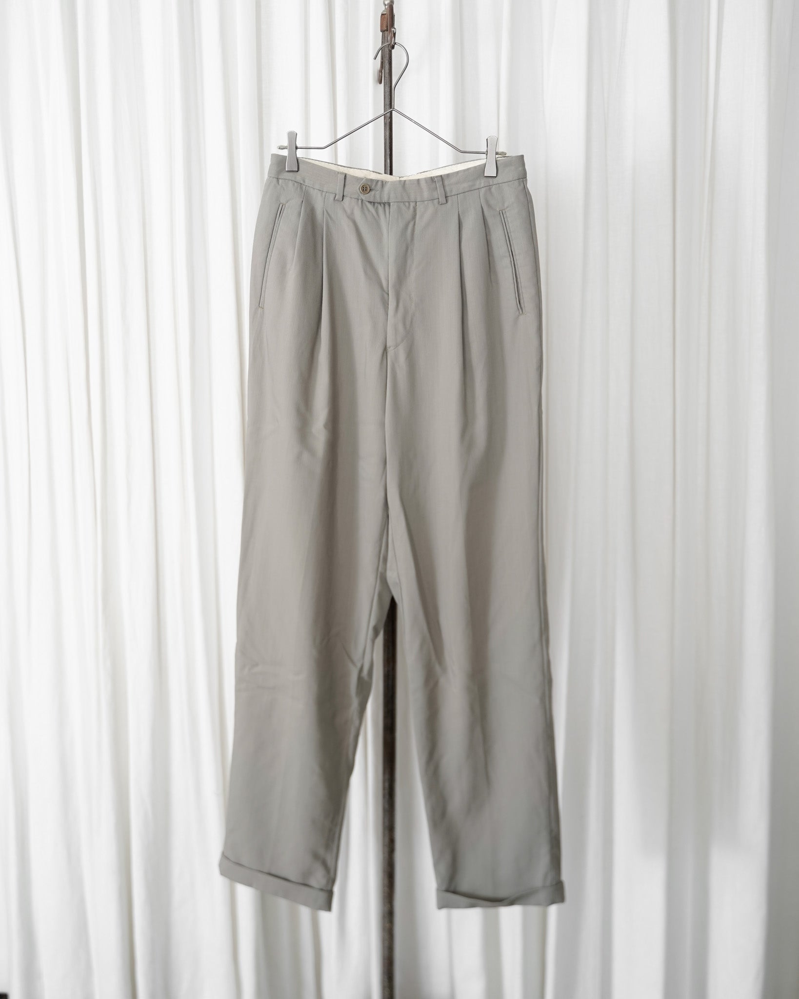 GIORGIO ARMANI 2Tuck Trousers – Maison ma Manière