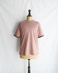 2022SS HERMES Made in ITALY cotton layered tee