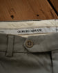 GIORGIO ARMANI 2Tuck Trousers