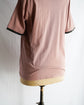 2022SS HERMES Made in ITALY cotton layered tee