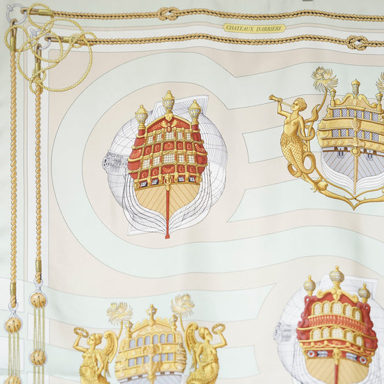 HERMES カレ90 "CHATEAUX D&