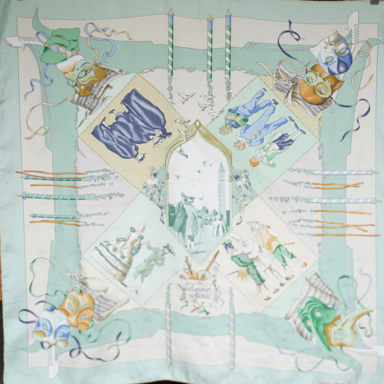 HERMES カレ90 "Le Carnaval de Venise"
