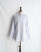 HERMES Made in FRANCE Serie button cotton stripe shirt