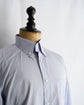 HERMES Made in FRANCE Serie button cotton stripe shirt