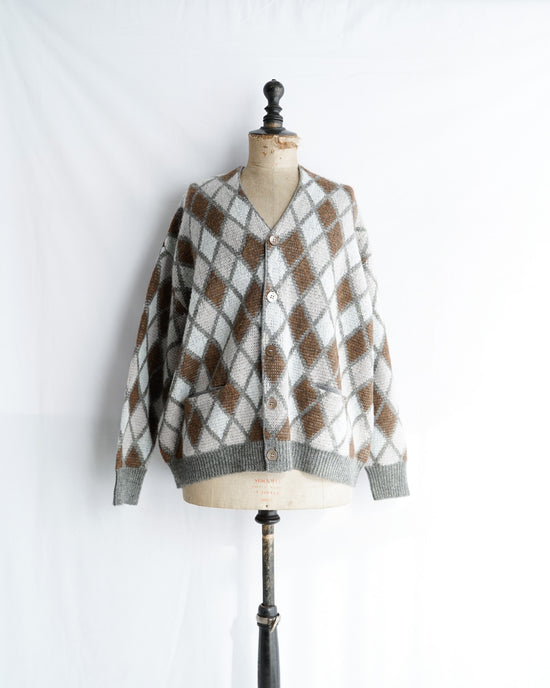 ARGYLE CARDIGAN