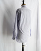 HERMES Made in FRANCE Serie button cotton stripe shirt