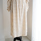 Cotton Cut Jacquard Gather Dress