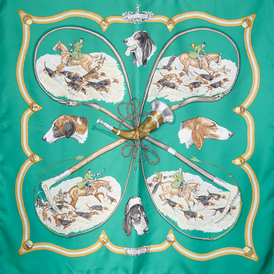 HERMES カレ90 " Le Laisser Courre"