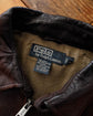 Polo by Ralph Lauren Lamb Leather single Jacket BR(2)
