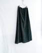 VELVET DRAWSTRING LONG SKIRT　