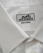 HERMES Made in France  serie button cotton shirt