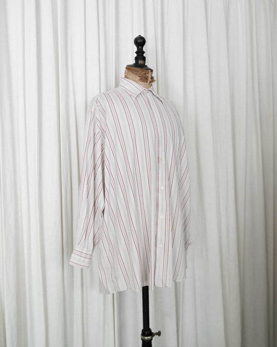 HERMES Made in France  serie button cotton shirt