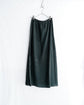 VELVET DRAWSTRING LONG SKIRT　