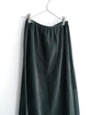 VELVET DRAWSTRING LONG SKIRT　