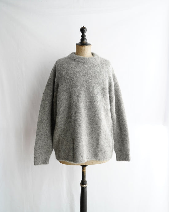 ALPACA ROUND NECK PULLOVER