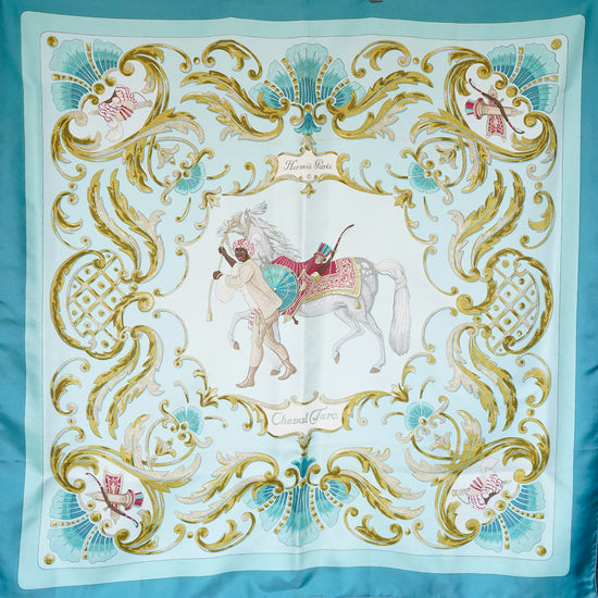 HERMES カレ90 "Cheval Turc"
