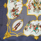 HERMES カレ90 "LES CHEVAUX DES MOGHOLS"
