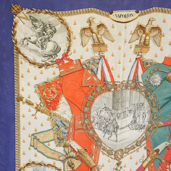 HERMES カレ90"NAPOLEON"