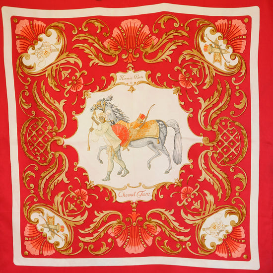 HERMES カレ90"Cheval Jurc"